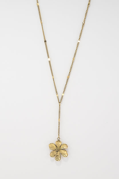 Golden Flower Necklace