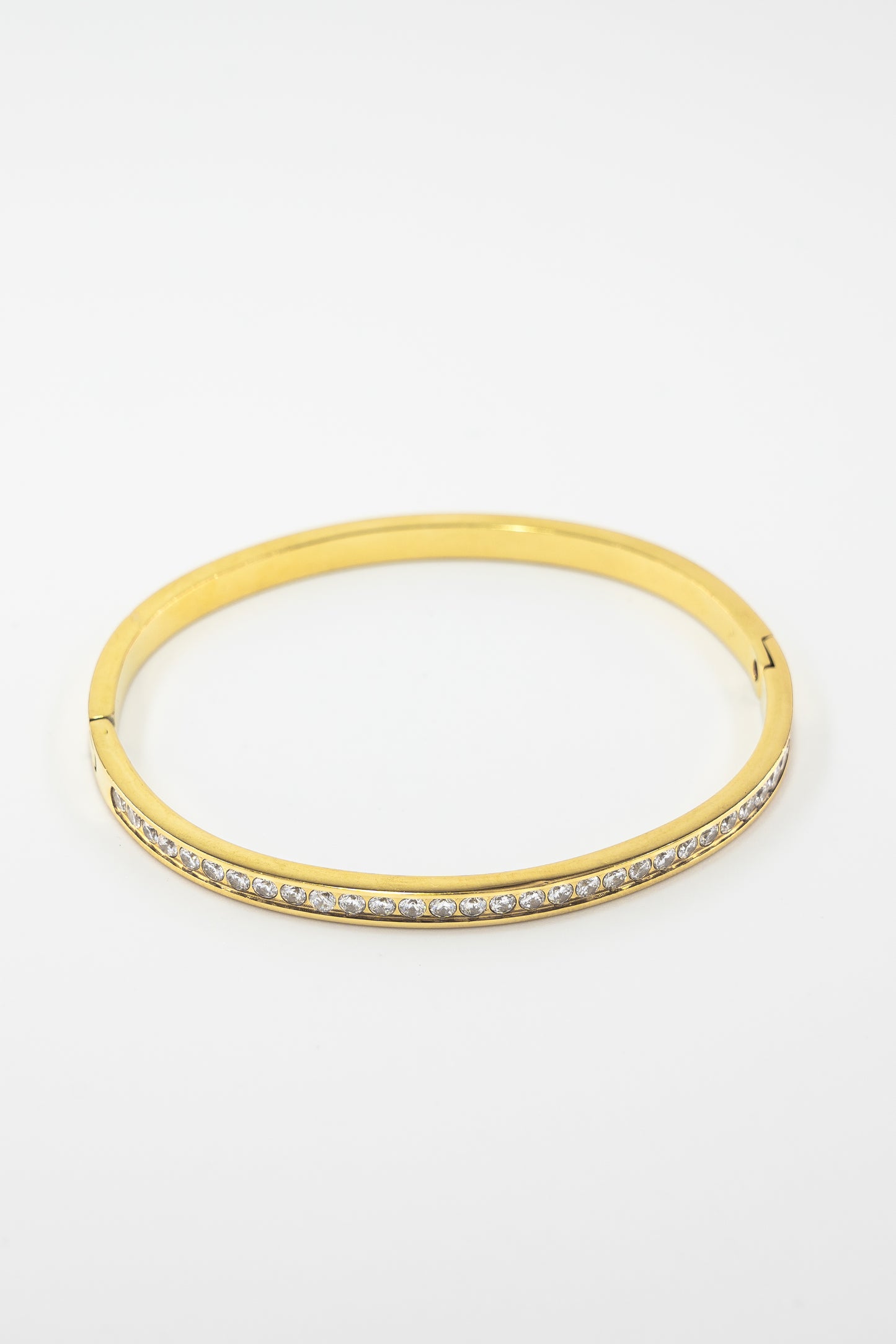 Golden Diamond Bangle