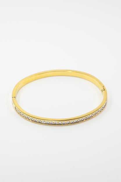 Golden Diamond Bangle