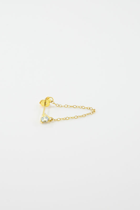 Diamond Chain Earring