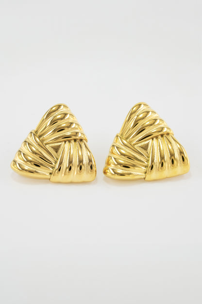 Vintage Triangle Earrings