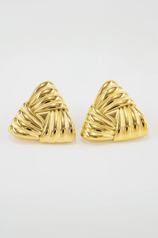 Vintage Triangle Earrings