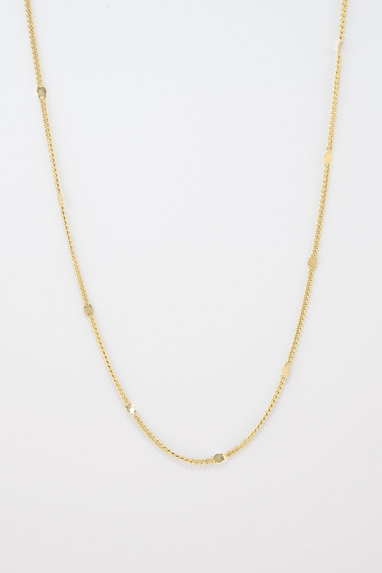 Golden Pattern Necklace