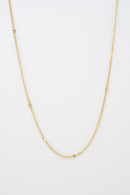 Golden Pattern Necklace