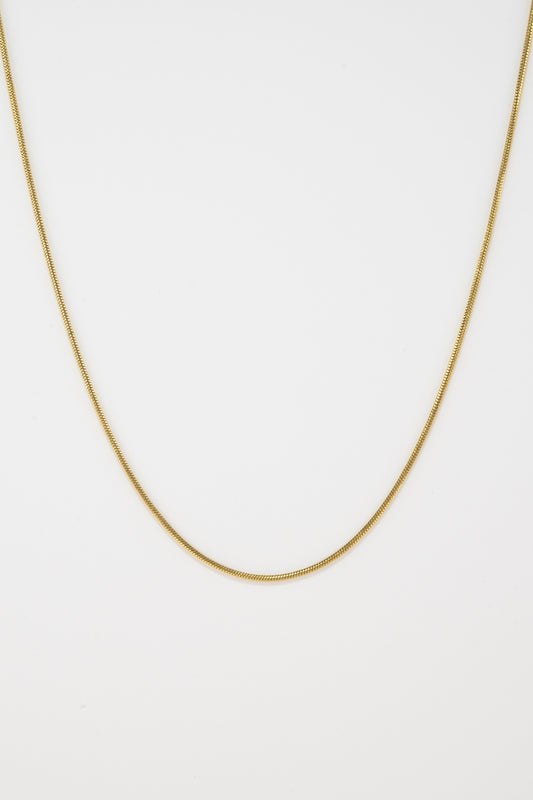 Thin Basic Golden Necklace