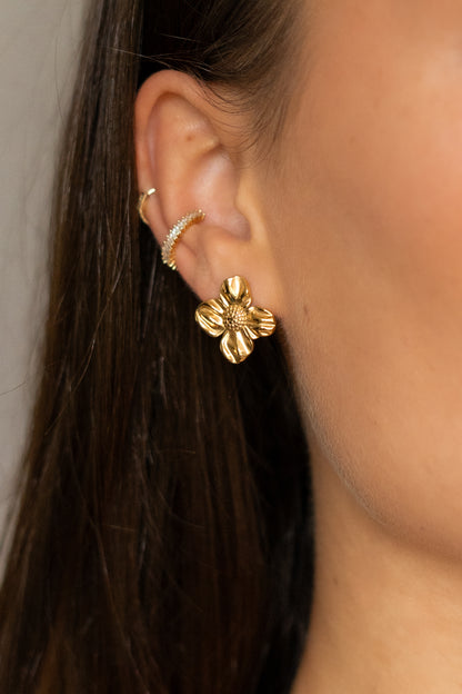 Mini Flower Earrings