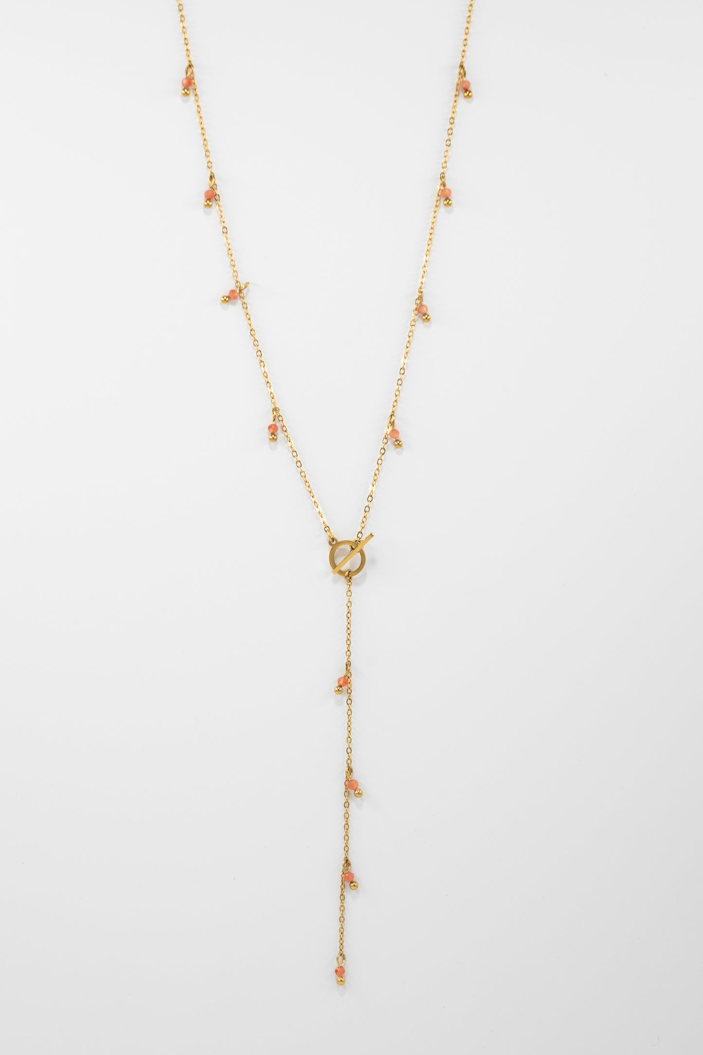 Orange Drop Necklace