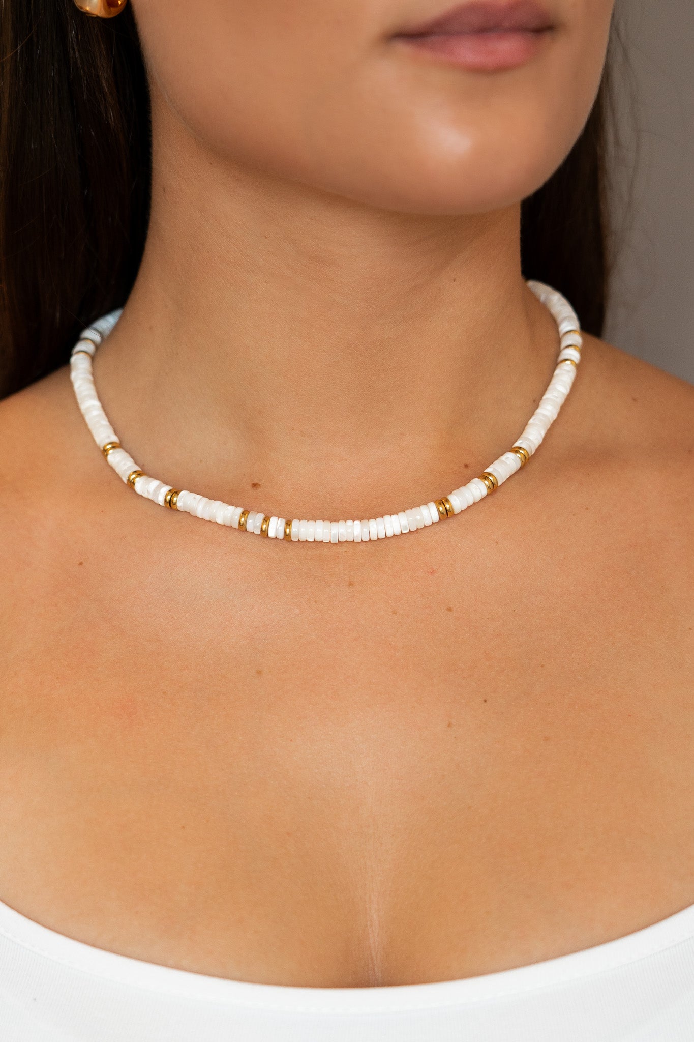 White Beach Necklace