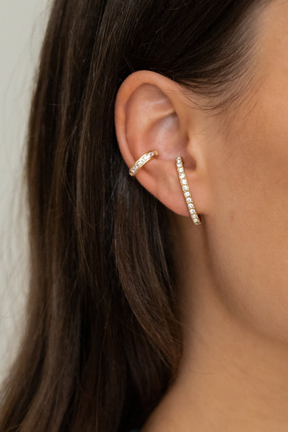 Big Diamond Ear cuff