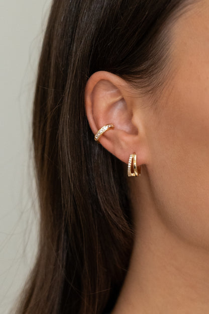 Layered Spark Earrings